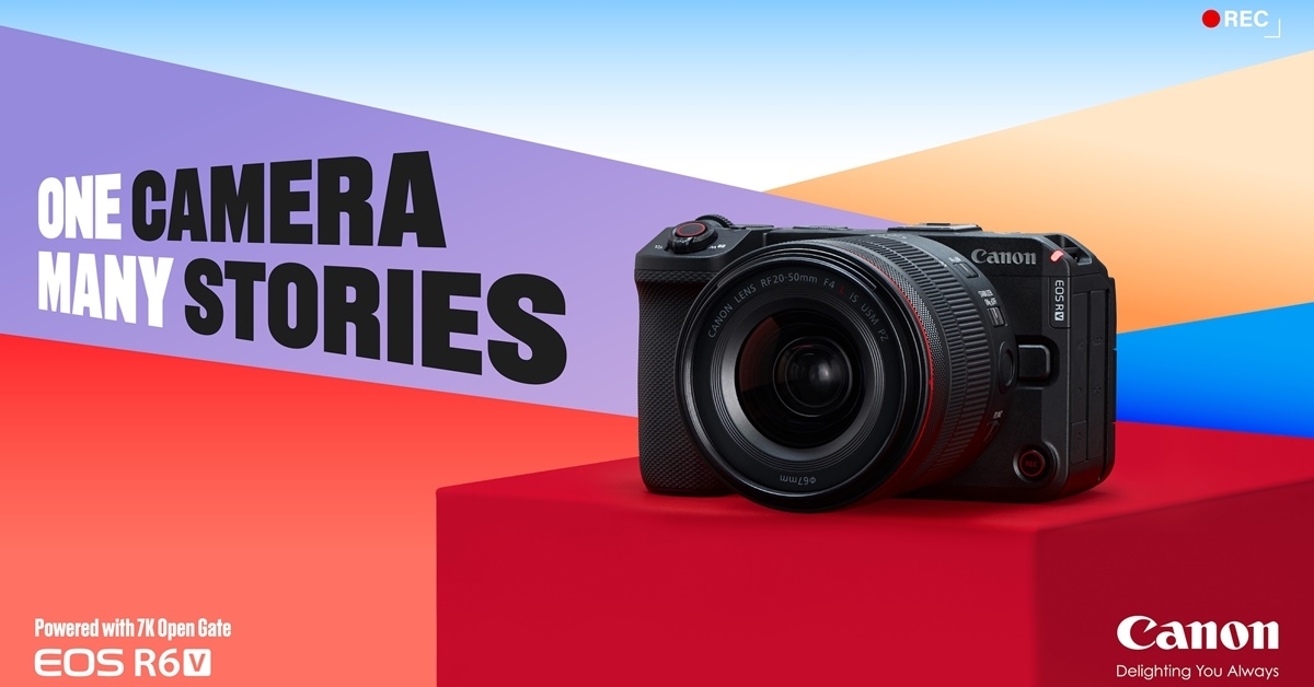 แคนนอน เปิดตัวกล้อง EOS R6 V พร้อมเลนส์ L-Series พาวเวอร์ซูมรุ่นแรก